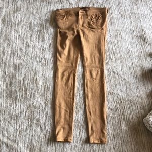 Joe’s jeans suede leggings